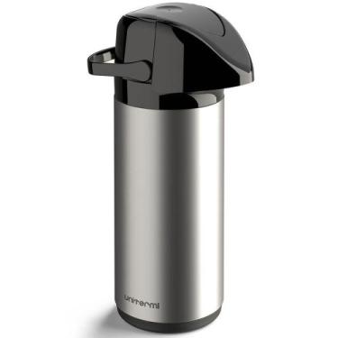 Imagem de Garrafa Térmica Unitermi Verona 1 Litro Inox, Inox, 1L