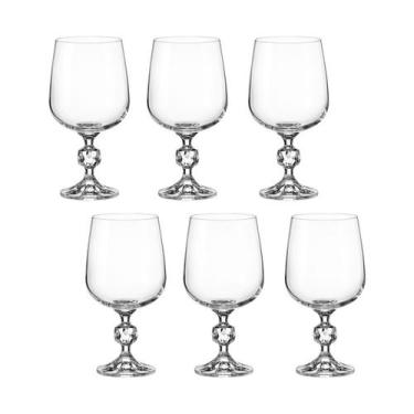 Imagem de Taça de Cristal Bohemia 340 ml Claudia/Sterna 12 Peças - Bohemia Cryst