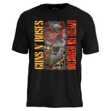 Imagem de Camiseta Guns N' Roses Appetite For Destruction - Stamp, M