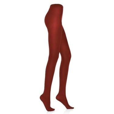 Imagem de Meia Calça Lupo Loba Fio 40 Poliamida Opaca Ref.: 05830, Vermelho inte