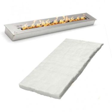 Imagem de Absorvente Cerâmico para Lareiras Ecológicas 610mm X 150mm - LF lareir