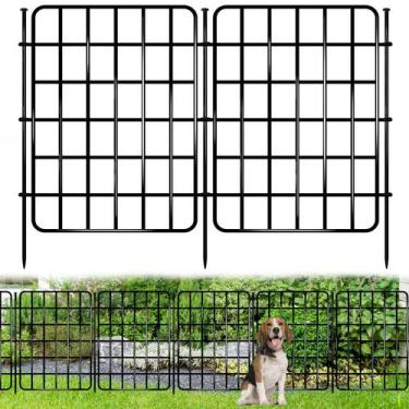 Imagem de Cerca para Jardim NANYEZH 9 m com Barreira Antiferrugem para Animais