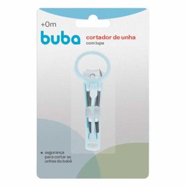 Imagem de Cortador de Unha para Bebê com Lupa - Azul - Buba - Buba Toys
