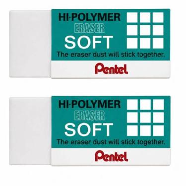 Imagem de Borracha Técnica Sem Sujeira Premium Pentel - Kit 2 Unidades