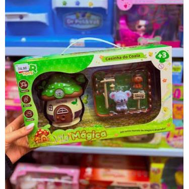 Imagem de Vila Mágica Casinha do Coala Playset Infantil Cenário Divertido - BBR