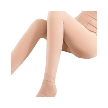 Imagem de Leggings De Veludo Quentes De Cintura Alta Para Inverno, Calças Térmic