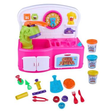 Imagem de Cozinha Kitchen Massinhas Diver Massa Rosa Divertoys 8056