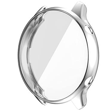 Imagem de Case Capa Protetora 3D compatível com Amazfit GTR 2 A1952 - Amazfit GTR 2E A2023 - Marca LTIMPORTS (Prata)