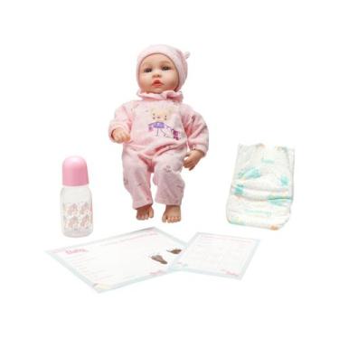 Boneca Reborn Luiza Girafinha Laura Baby 45cm - com Acessórios