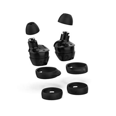 Imagem de Conjunto de capas para fone de ouvido de material de silicone para fones de ouvido, compatível com Buds2019 acessórios pretos para celular automotivo