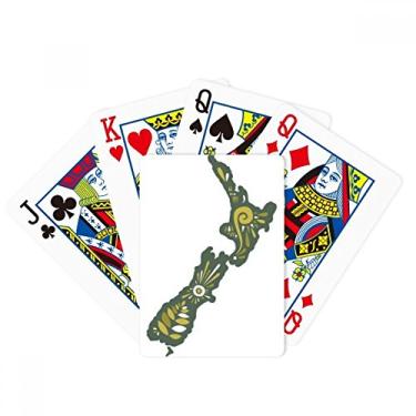 Imagem de Greenery and Plants in New Zealand Baralho de pôquer presente de jogo de mesa
