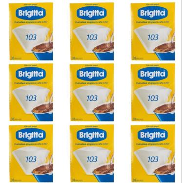 Imagem de Filtro de Papel 103 Brigitta - Kit c/9 Caixinhas de 30 un cada(270un t)