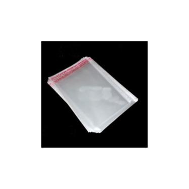 Imagem de Saco Adesivado Saquinho Plástico Transparente 8x15 1000 Unidades