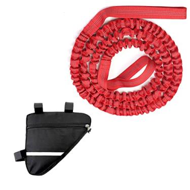Imagem de Bolagar Corda de Reboque de Bicicleta para Crianças, MTB e Alça Elástica para Ciclismo, Compatível com Qualquer Bicicleta