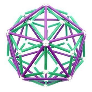 Imagem de Kits e Gifts Brinquedos Brinquedo Geolig 216-230 peças - Magnetech