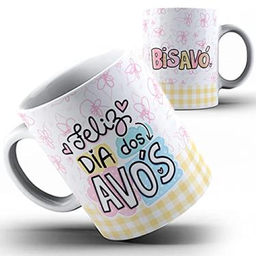 Imagem de Caneca xicara Feliz dia dos Avós Bisavó Bisa