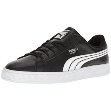 Imagem de PUMA Emblema clássico de cesta masculina, Puma preto puma prata, 4
