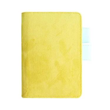 Imagem de A5 A6 Planner Capa de Livro Tecido Arte Caderno Diário do Aluno Papelaria Escolar,amarelo,A5