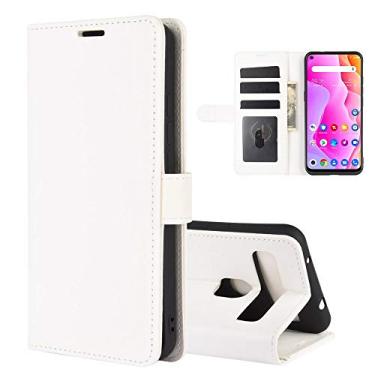 Imagem de YUNCHAO Caixa de telefone Para TCL 10L R64 Textura Single Horizontal Flip Case Protetora com suporte e Cartão Slots & Carteira & Follow Frame capa para celular
