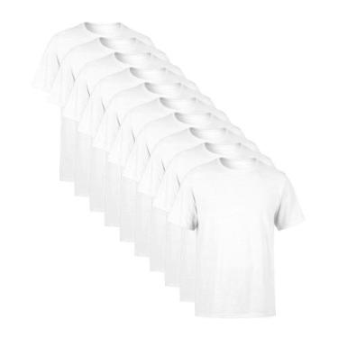 Imagem de Kit 10 Camisetas Ssb Brand Masculina Lisa Premium 100% Algodão
