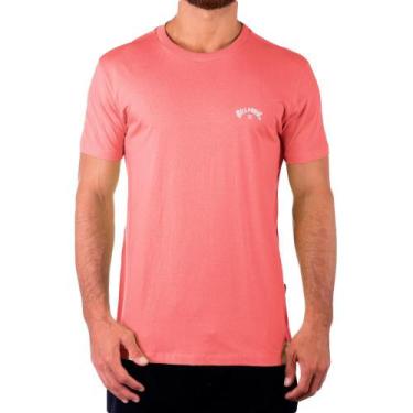 Imagem de Camiseta Billabong Small Arch Sm23 Masculina Rosa