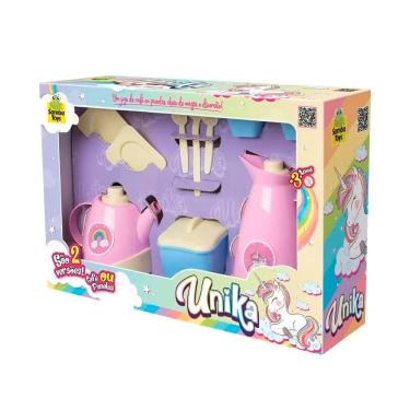 Imagem de Joguinho de Café Infantil - Unicórnio - 9 peças - Samba Toys