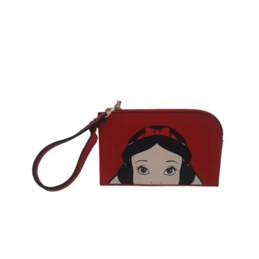Imagem de Carteira De Mão Princesas Branca De Neve Maça Oficial Disney Vermelha