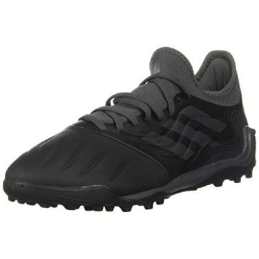 Imagem de adidas Tênis de futebol masculino Copa Sense.3 Turf, Preto/cinza/cinza., 7