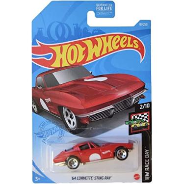 Imagem de Hot Wheels '64 Corvette Sting Ray, [red] 10/250 Race Day 2/10
