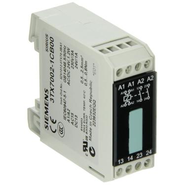 Imagem de Rele Interface 24VCA/CC 2NA 22,5MM 3TX7002-1CB00 - Siemens Siemens