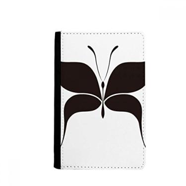 Imagem de Carteira com porta-cartão e porta-passaporte Fada Black Butterfly Notecase Burse, Multicolor