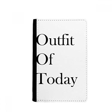 Imagem de Roupa de hoje porta-passaporte Notecase Burse carteira capa porta-cartão, Multicolor