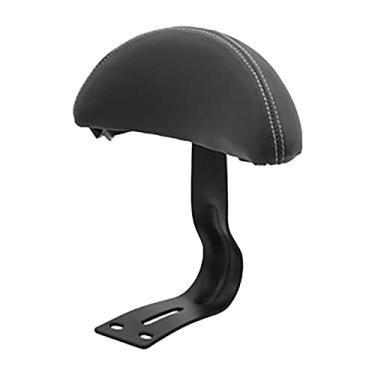 Imagem de Newmind Assento de bicicleta com encosto respirável, seguro e confortável, para scooter, motocicleta, crianças, preto