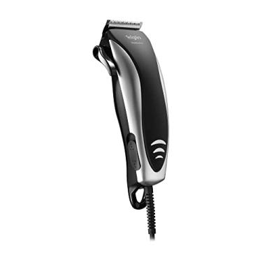 Imagem de Cortador Aparador de Cabelo e Barba Studio Men Elgin com 8 acessórios Preto e Prata 220V