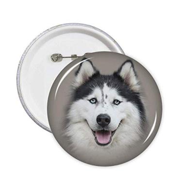 Imagem de Broches de pele parentes Wolfhound distintivo emblema acessório decoração 5 peças