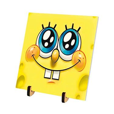 Imagem de Azulejo 15x15 com pézinho CN Bob Esponja Feliz