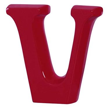 Imagem de Letra V Grande Ceramicas Pegorin Marsala