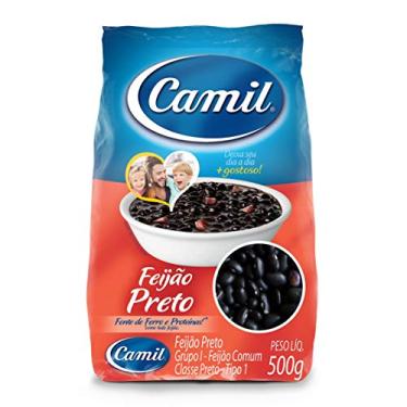Imagem de Feijão Preto Tipo 1 Camil, 500 g