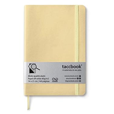 Imagem de Caderno Quadriculado taccbook® Amarelo (pastel) 14x21 Flex