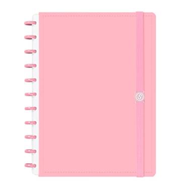 Imagem de Caderno De Disco ISCOOL Inteligente G Solid Colors Rosa