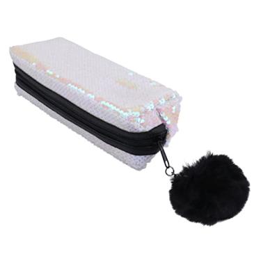 Imagem de Ciieeo 1Pc Estojossequinestojolápismaquiagembolso Estojo Para Mulheres Bolsa De Maquiagem Glitter Bolsa Cosmética Para Bolsa Bolsa Cosmética De Lantejoulas Bolsa Glitter Bolsa Cosmética