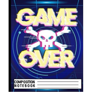 Imagem de Hacker Composition Notebook | Video Game Composition Notebook | Wide-Ruled Notebook | Back to School Notebook | Gamer Notebook: A great gift idea for ... Lovers, kids, adults, and teens of all ages