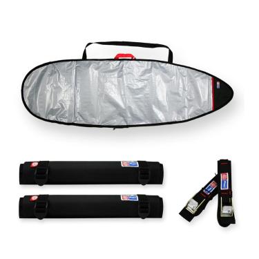 Imagem de Espuma 40cm+ Fita Rack+ Capa Prancha Surf Refletiva 5'8-5'11 - Maori Extreme-Masculino