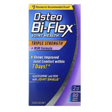 Imagem de Osteo Bi-Flex Triple Strength + Msm Formula 80 Tablets