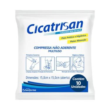 Imagem de Compressa Cicatrisan, Transparente, Sanfarma