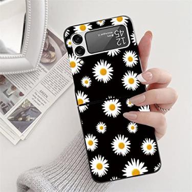Imagem de Para Samsung Galaxy Z Flip3 Flip4 5 Capa preta rígida para Samsung ZFlip5 Galaxy ZFlip3 para sansung z flip 3 4 5 zflip 3 Capa Fundas, Khey, baijuhua, ForGalaxyZFlip5 (5G)