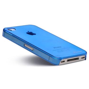 Imagem de Luvvitt Capa Crystal View UltraSlim Crystal para iPhone 4 e 4S - Azul