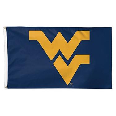 Imagem de Wincraft West Virginia Mountaineers WVU Deluxe Flag 3 x 5 Foot