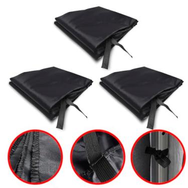 Imagem de Parede de Fechamento Lateral para Tendas Gazebo 3x3 - Tenda Não Inclusa (3, Preto)