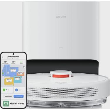 Imagem de Limpeza Inteligente alexa: Aspirador Robô Xiaomi Vacuum X10 - Branco